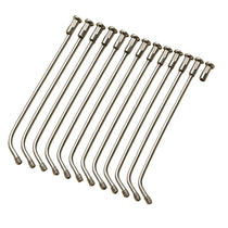Motorcycle wheel spokes
