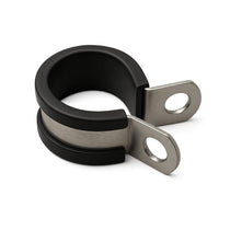 Oil and fuel line clamps