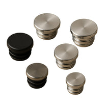 Round hose end plugs