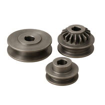 Transmission pulley insert
