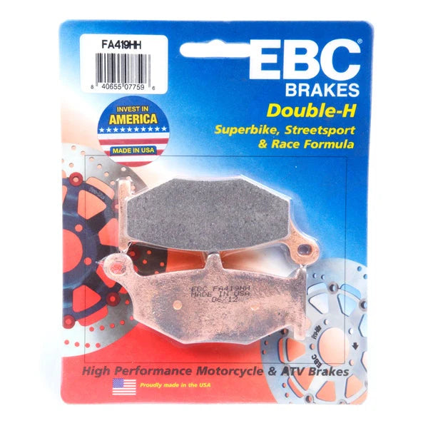 DOUBLE-H SINTERED DISC PAD SET - 8601499