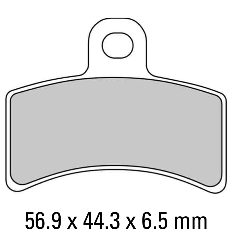 Moto-Master Nitro Sintered Brake Pad (FD0593)