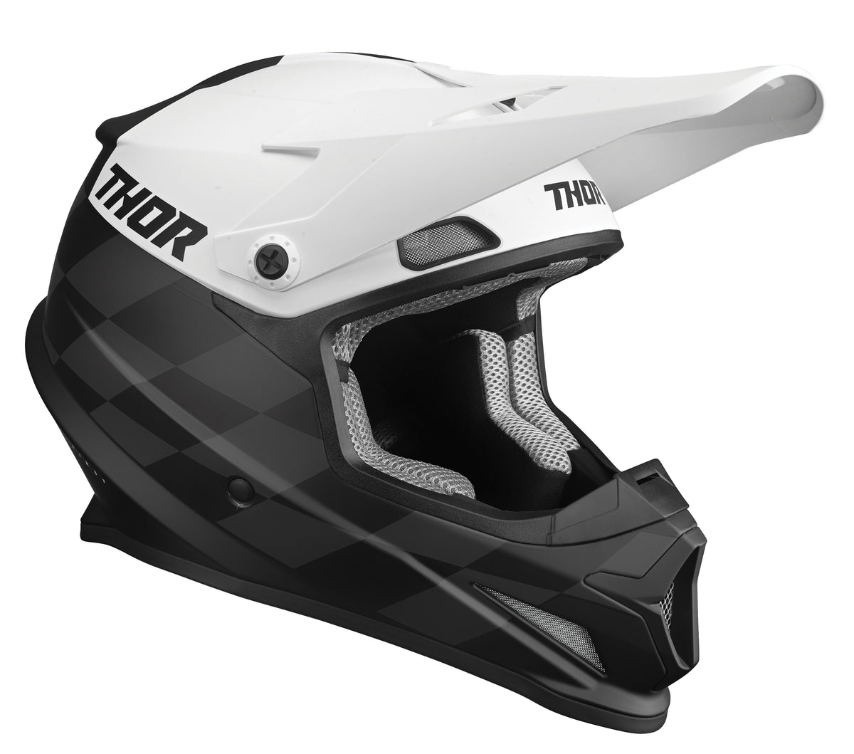 Helmet Sector Birdrock Black/White – XS 0110-7352