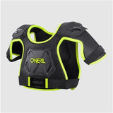 #ONEAL PEEWEE BODY ARMOUR BLK/HI-VIZ YOUTH (XS/SM) (WILL BECOME ON0251401)