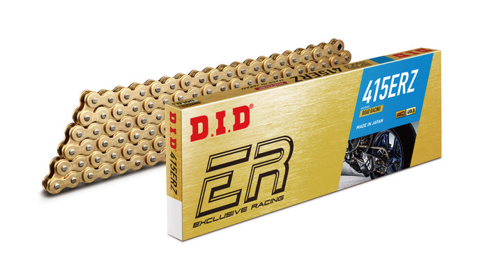 D.I.D Drive Chains - 415ERZ G-130 RB Race - Gold