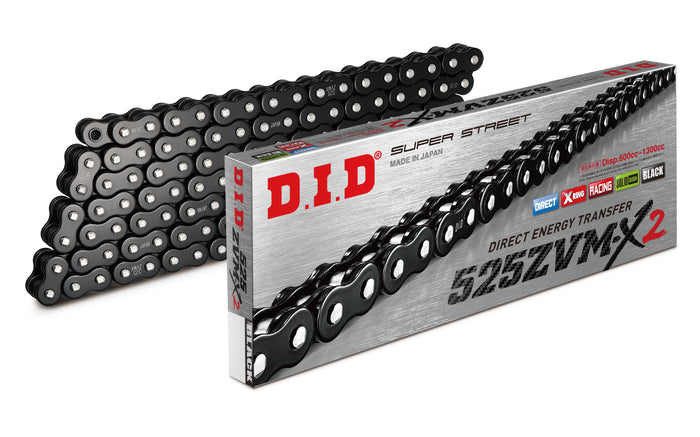 525ZVM-X2  BLK  -122 ZB  SUPER STREET  X-RING  BLACK