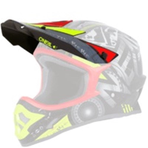 #Oneal 19 3SRS Helium R/MENT Peak Red Adult