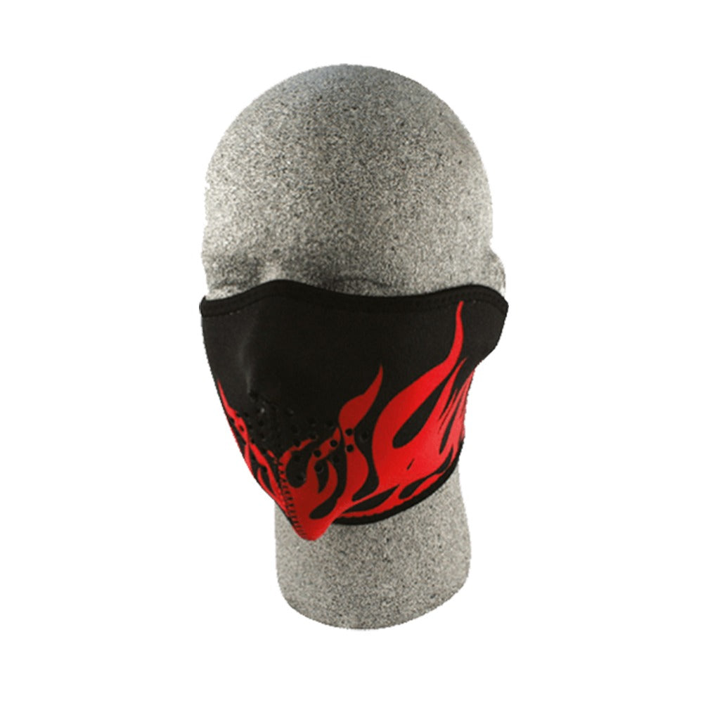 Neoprene Face Masks - Red Flames
