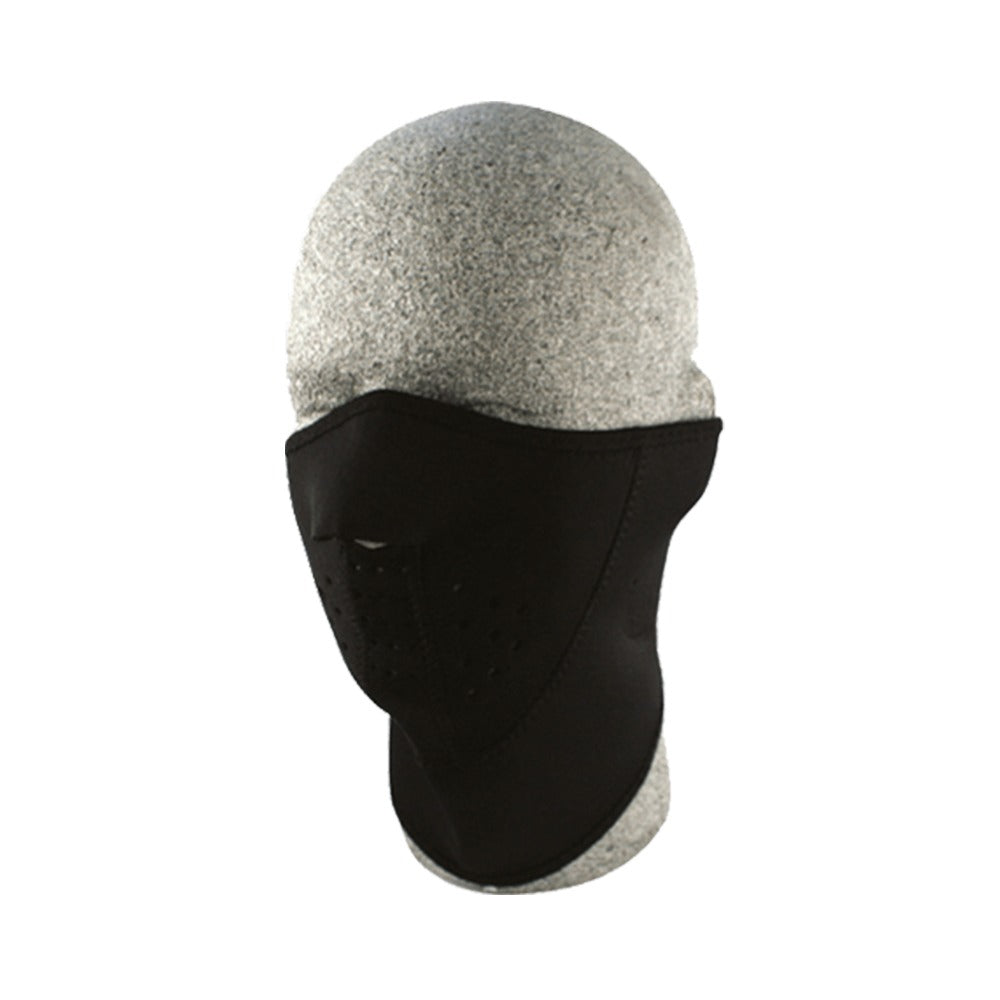 NEOPRENE FACE MASKS - BLACK 3 PANEL