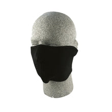 Zan NEOPRENE FACE MASKS - BLACK HALF