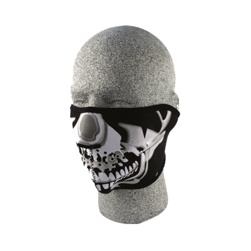Neoprene Face Masks - Chrome Skull