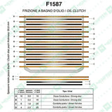Newfren - Racing Clutch Kit - Fibres & Steels