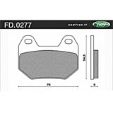 Newfren Brake Pads - Touring Organic