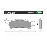 Newfren Brake Pads - Scooter Elite Organic