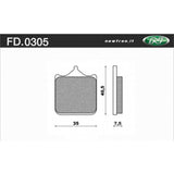 Newfren Brake Pads - Touring Sintered