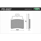 Newfren Brake Pads - Off Road ATV Organic