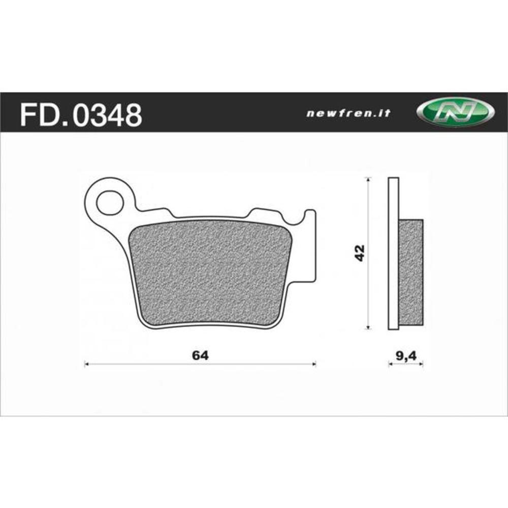 Newfren Brake Pads - Off Road Dirt Sintered