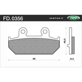 Newfren Brake Pads - Scooter Elite Organic