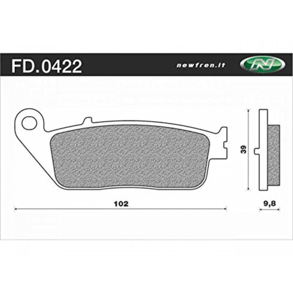 Newfren Brake Pads - Scooter Elite Organic