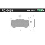 Newfren Brake Pads - Touring Sintered