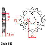 16T Suzuki Front Sprocket (437)