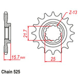 15T Kawasaki Front Sprocket (1535)