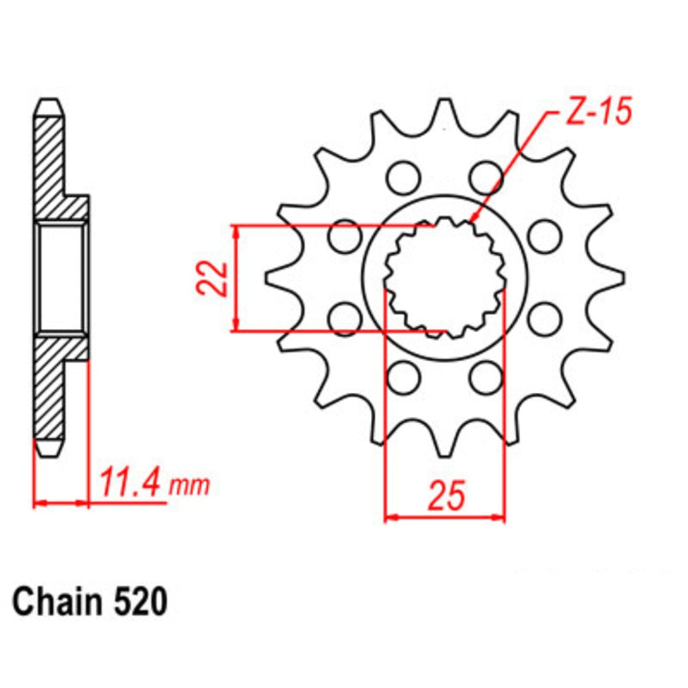16T KTM Front Sprocket (1902)