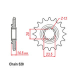 14T Honda Front Sprocket CRF450L