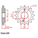 16T Honda Front Sprocket (296)