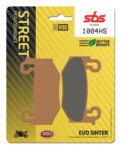 SBS FRICTION - Sinter Front Brake Pads - 1004HS-