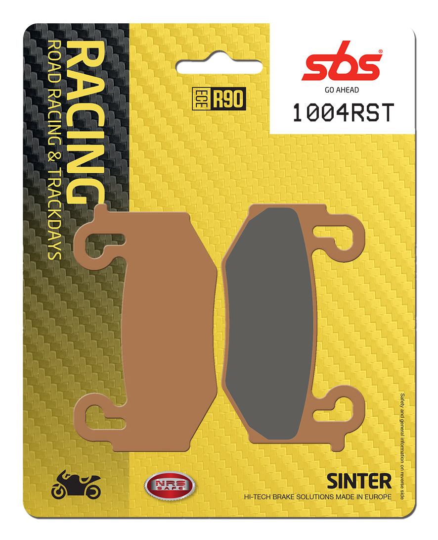 SBS FRICTION - Road Sport & Track Sinter Front Brake Pads - 1004RST-