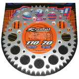 #RENTHAL REAR SPROCKET ROAD ULTRALIGHT 45T