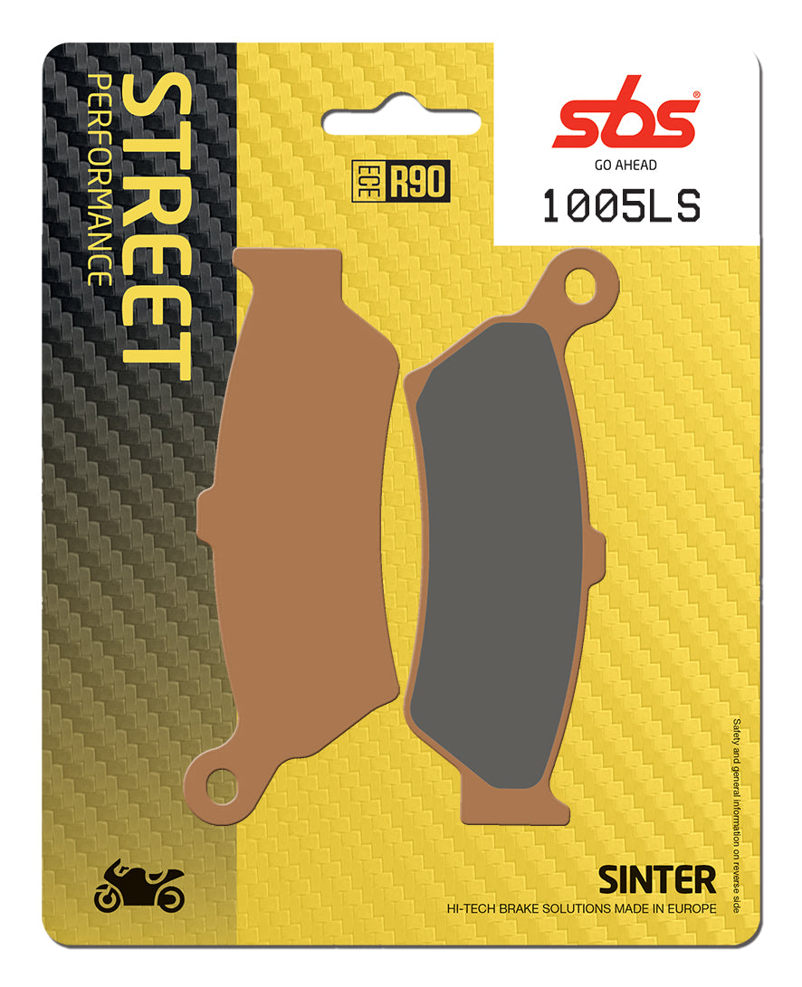 SBS FRICTION - Sinter Rear Brake Pads - 1005LS-