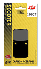 SBS FRICTION - Carbon Tech Front / Rear Scooter Brake Pads - 100CT-