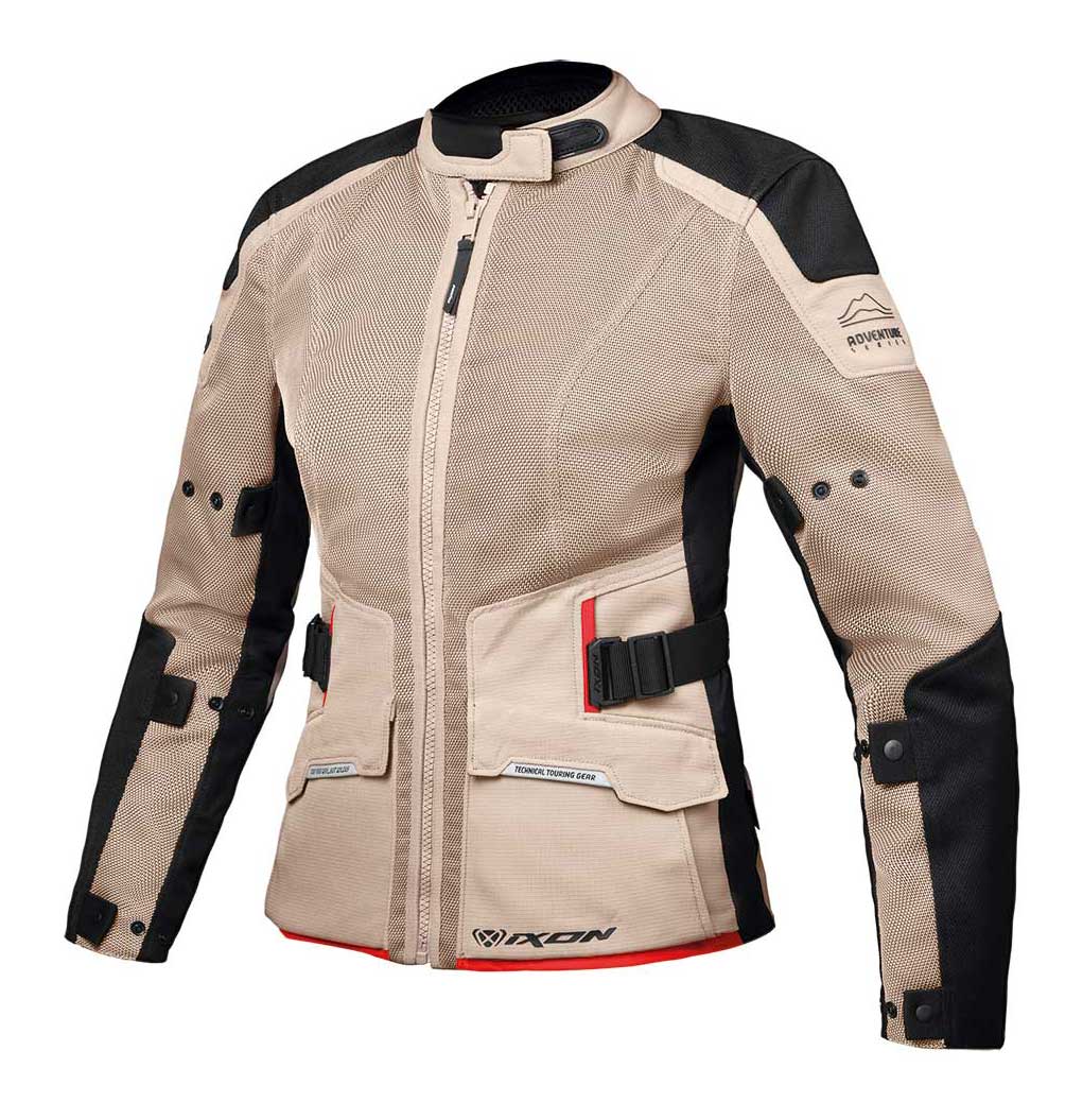 Ixon M-Njord Lady Jkt Snd/blk/red