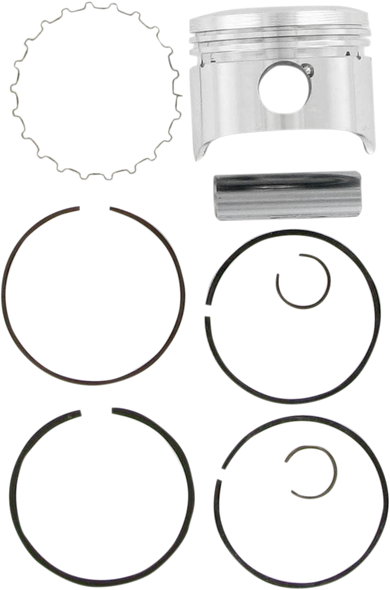 Wiseco Motorcycle Off Road, 4 Stroke Piston, Shelf Stock Yamaha TTR90E 2v Domed 11:1 47.5mm