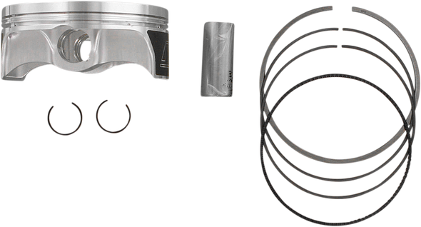 Wiseco Motorcycle Off Road, 4 Stroke Piston, Shelf Stock - Suzuki 05-6 RMZ450 4v FT 12:1 CR 9550ZV