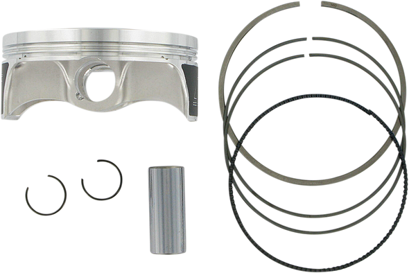 Wiseco Motorcycle Off Road, 4 Stroke Piston, Shelf Stock - Suz 05-6 RMZ450 4v Domed 13:1 CR 9550ZV
