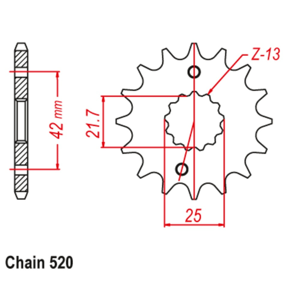 15T Supersprox Stealth Front Spkt (436/565)