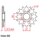 17T Supersprox Stealth Front Spkt (444)