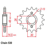 17T Supersprox Stealth Front Spkt (339)