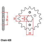 14T Supersprox Stealth Front Spkt (1263)