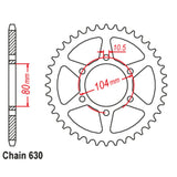 46T Kawasaki Rear Sprocket (501)
