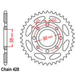 49T Honda Rear Sprocket (269)