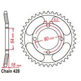 47T Yamaha Rear Sprocket (1925)