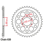 35T Yamaha Rear Sprocket (858)