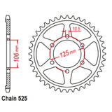 50T Triumph Rear Sprocket (2014)