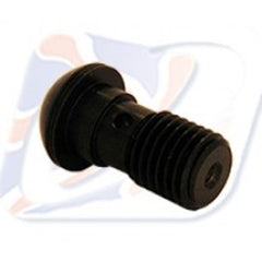SINGLE DOMED HEAD BANJO BOLT M10 X 1.25 BLACK - 110125DB