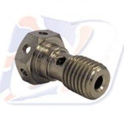 SINGLE HEX HEAD BANJO BOLT M10 X 1.25 TITANIUM - 110125T
