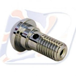 SINGLE DOMED HEAD BANJO BOLT 5/16 BSF CHROME - 110275DC